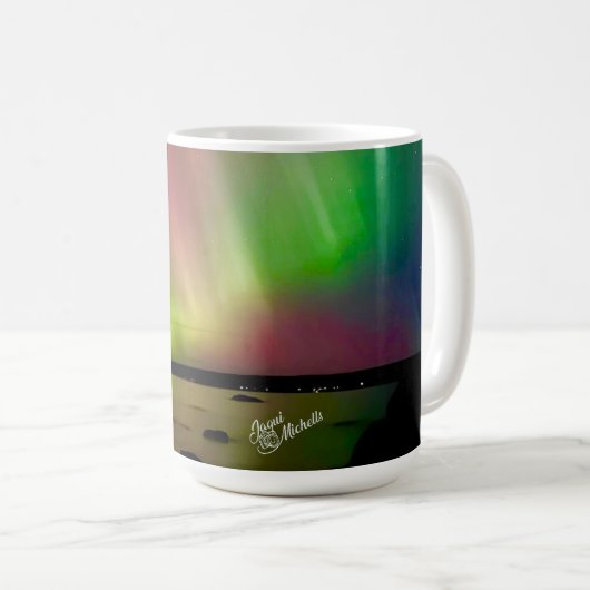 Incredible Aurora Borealis Northern Lights Mug (Devant droit)