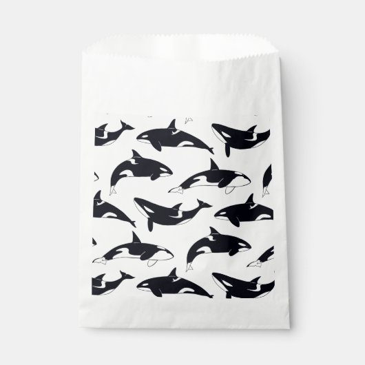 Incredible orca gift bags bedankzakje (Voorkant)