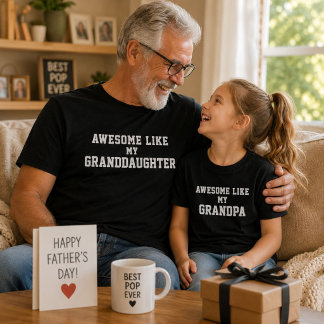 Incroyable comme ma petite-fille T-shirt drôle pou