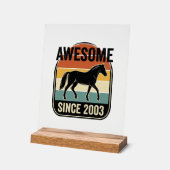 Incroyable depuis 2003 Design vintage pour anniver (Angle)
