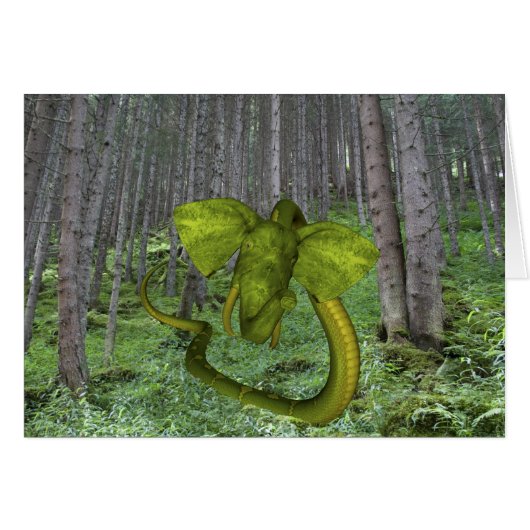 Incroyable éléphant Python (Devant horizontal)