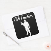 INCROYABLE JE TUE LES ZOMBIES - AUTOCOLLANT (Enveloppe)