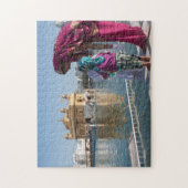 Inde Amritsar Temple d'Or. Puzzle (Vertical)