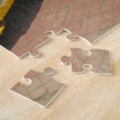 Inde auto rickshaw vue puzzle (Côté)