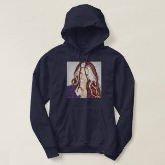 Inde Glam Girl Seksy Pop Art Navarette Hot Hoodie