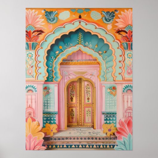 Inde Impression Inde Illustration Jaipur Impressio (Devant)
