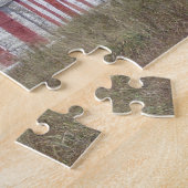 Inde Karnataka temple vue puzzle (Côté)