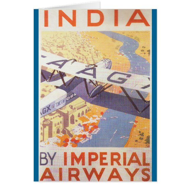 Inde par Imperial Airways (Devant)