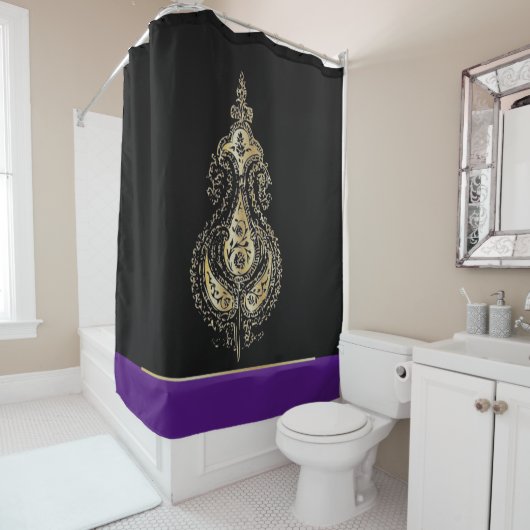 Inde - Rideau de douche (En situation)