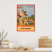 Inde - Shikar - Impressions de affiches de voyage (Cuisine)