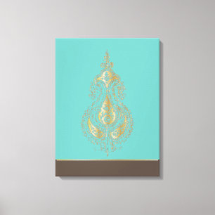 Inde - Toile enveloppée