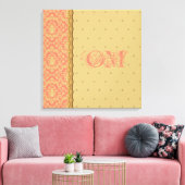Inde - Toile enveloppée (Insitu(Salon))