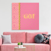 Inde - Toile enveloppée (Insitu(Salon))