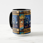 Inde Travel Poster collage tasses (Devant gauche)