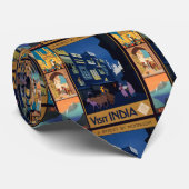 Inde Travel Poster cravate collage (Roulé)