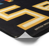 Inde Vintage voyage Poster et Imprimés rétros (Coin)