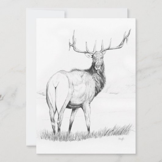 Indécision - Invitation de 5,5 po x 7,5 po (Devant)