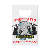 Indéfectible Hide & Chercher Champion Bigfoot 04 # (Dos)