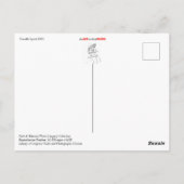 Indeling voor verkooppunten briefkaart (Achterkant)