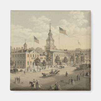 Indépendance Hall Philadelphie 1876 aimant 2 pouce