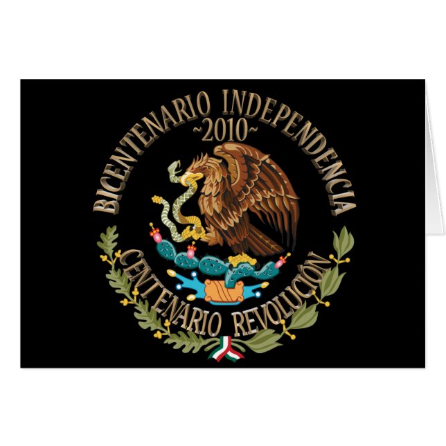 Indépendance/révolution mexicaine 2010 (Devant horizontal)