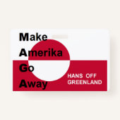 Independant Greenland Badge (Achterkant)
