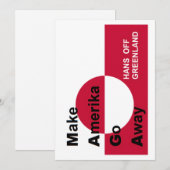 Independant Greenland Feestdagenkaart (Voorkant / Achterkant)