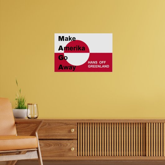 Independant Greenland Poster (Woonkamer 2)