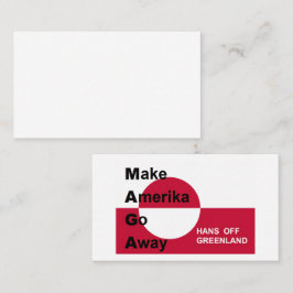 Independant Greenland Visitekaartje