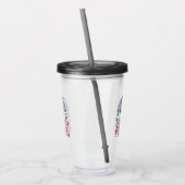 Independence Day American Eagle Acryl Drinkbeker (Links)