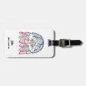 Independence Day American Eagle Bagagelabel (Voorkant horizontaal)