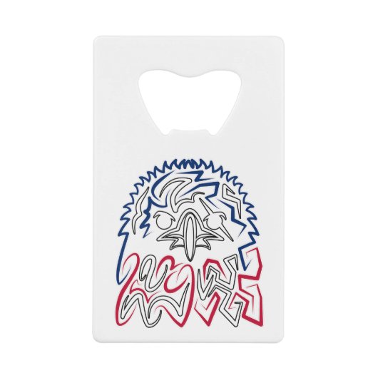 Independence Day American Eagle Kredietkaart Flessenopener (Voorkant)