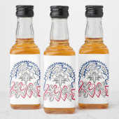 Independence Day American Eagle Likeurfles Etiket (Flessen)