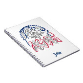 Independence Day American Eagle Notitieboek (Rechterzijde)