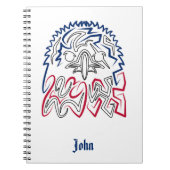 Independence Day American Eagle Notitieboek (Voorkant)