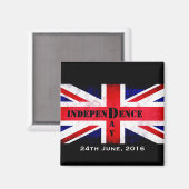 Independence Day Brexit Custom Date 26/06/2016 Magneet (Voorkant / Achterkant)