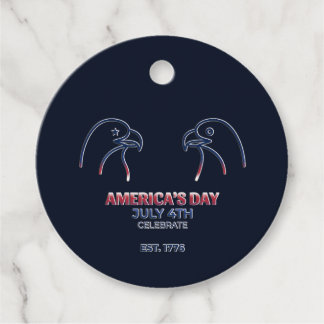 Independence Day / Día de la Independencia 2026 Bedankjes Labels
