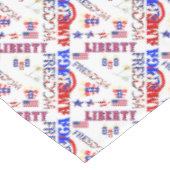 Independence Day Patroon Tafelkleed (Gekanteld)