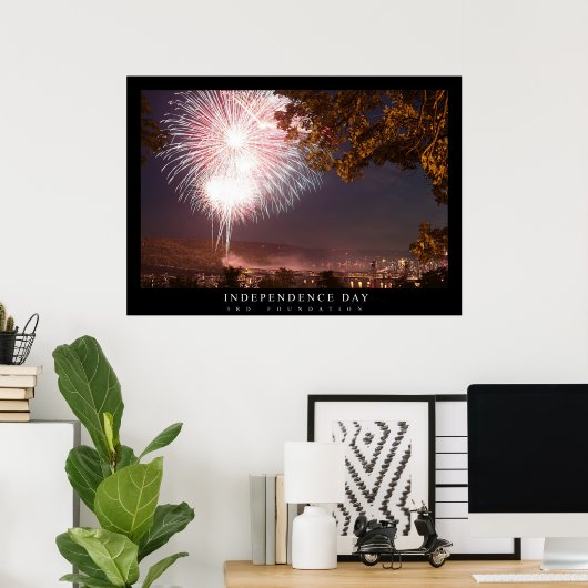 Independence day poster (Thuiskantoor)