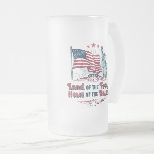 Independence Day - Statue of Liberty Mug (Devant droit)
