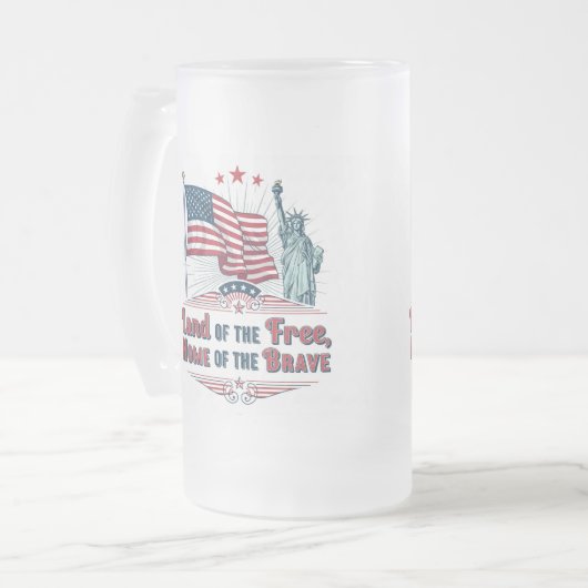 Independence Day - Statue of Liberty Mug (Devant gauche)