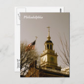 Independence Hall Briefkaart (Voorkant / Achterkant)