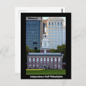 Independence Hall Philadelphia Briefkaart (Voorkant / Achterkant)