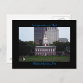 Independence Hall Philadelphia Briefkaart (Voorkant / Achterkant)