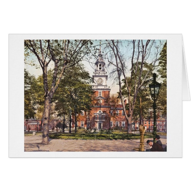 Independence Hall Philadelphia, PA 1900  (Voorkant Horizontaal)