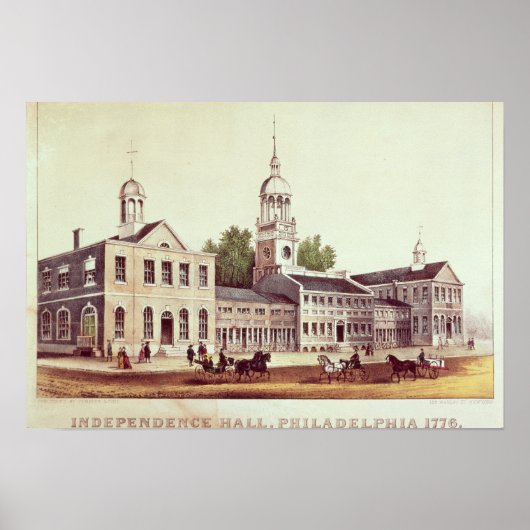Independence Hall, Philadelphia Poster (Voorkant)