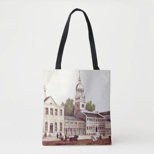 Independence Hall, Philadelphia Tote Bag (Voorkant)