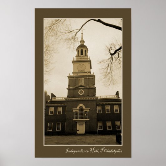 Independence Hall Poster (Voorkant)