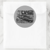 Independence Sticker van vliegtuig (Tas)