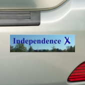 IndependenceX Bumpersticker (Op auto)
